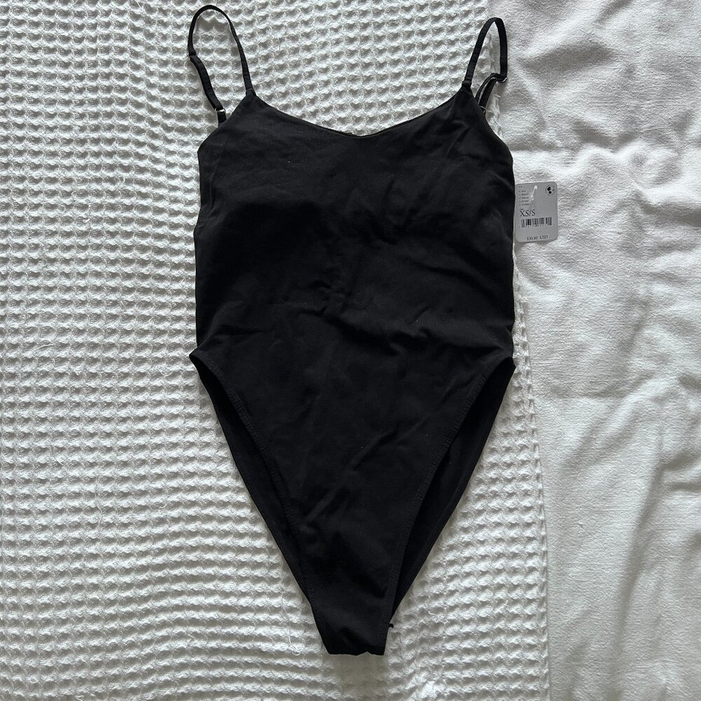 NWT Free People Clean Cut Seamless Bodysuit